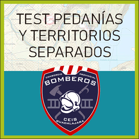 Test Pedanías y Territorios Separados Guadalajara